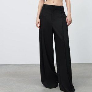 Zara Wide Leg Black Pants